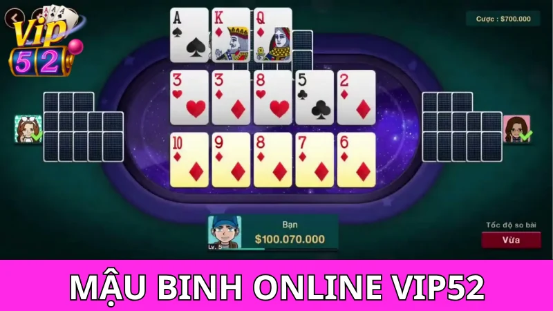 Đôi nét về game Mậu Binh online Vip52