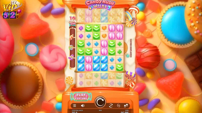 Game nổ hũ Candy Rush Vip52 thu hút người chơi
