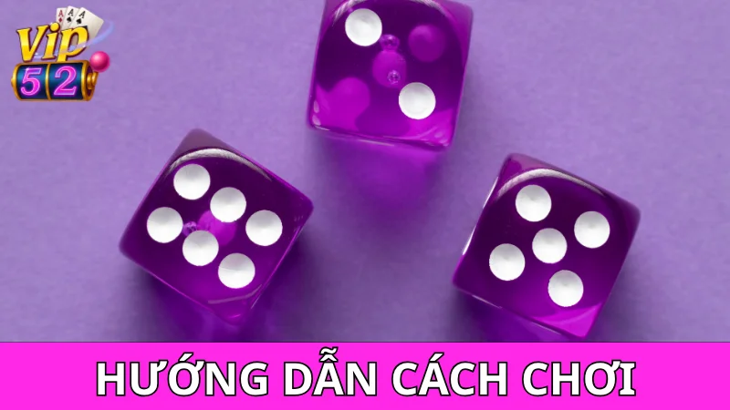 Hướng dẫn cách chơi Tài Xỉu trực tuyến Vip52 nhanh