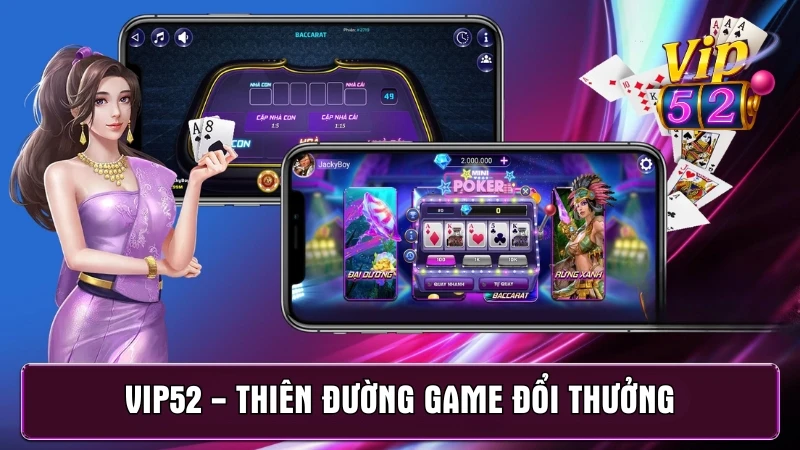 Cổng game Vip52 ra mắt năm 2021 và sở hữu 3 giấy phép hợp pháp